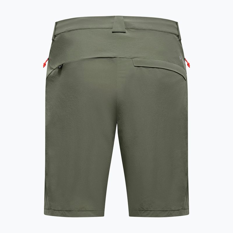 Pantaloni scurți de trekking pentru bărbați Salewa Puez Talveno DST faded green 2
