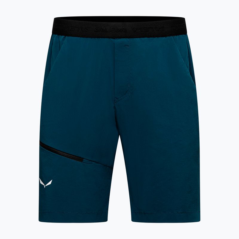 Pantaloni scurți de trekking pentru bărbați Salewa Puez 4 pond blue