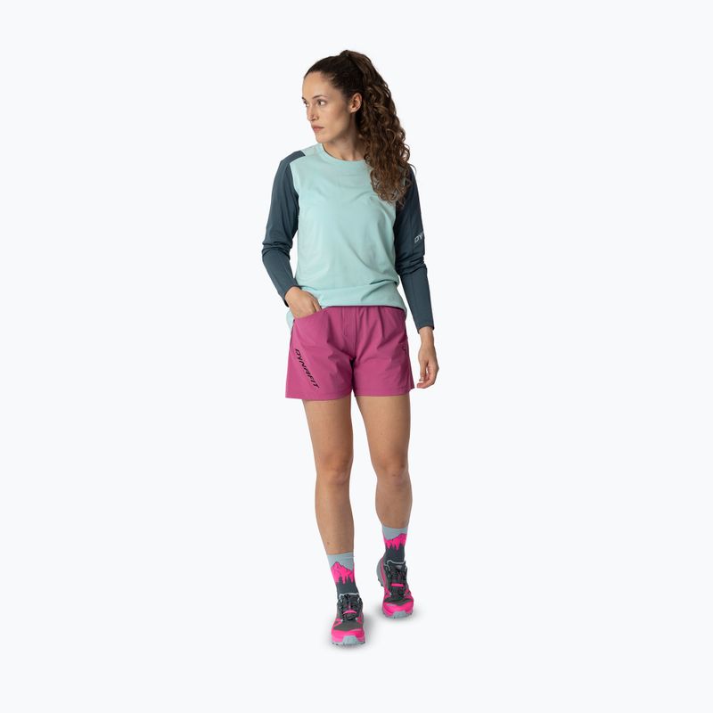 Pantaloni scurți de trekking pentru femei DYNAFIT Traverse Hybrid magenta/6A70 2