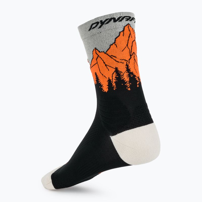 Șosete DYNAFIT Traverse Crew black out ultra orange/4220 2