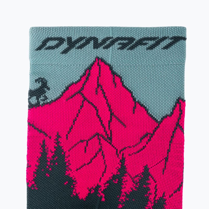 Șosete DYNAFIT Traverse Crew cinder pink glo/6070 3