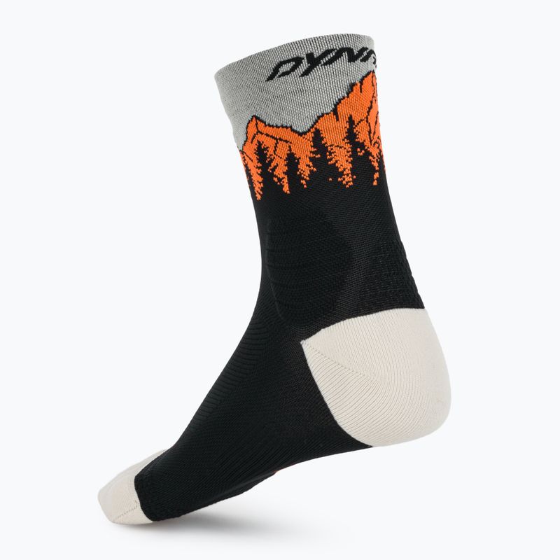 Șosete de schi DYNAFIT Traverse Mid black out ultra orange/4220 2