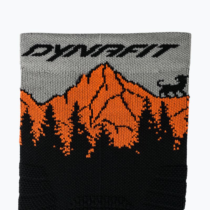 Șosete de schi DYNAFIT Traverse Mid black out ultra orange/4220 3