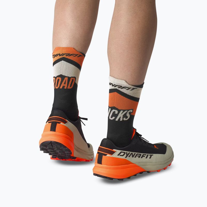 Șosete DYNAFIT Ultra Crew black out ultra orange/4220 8
