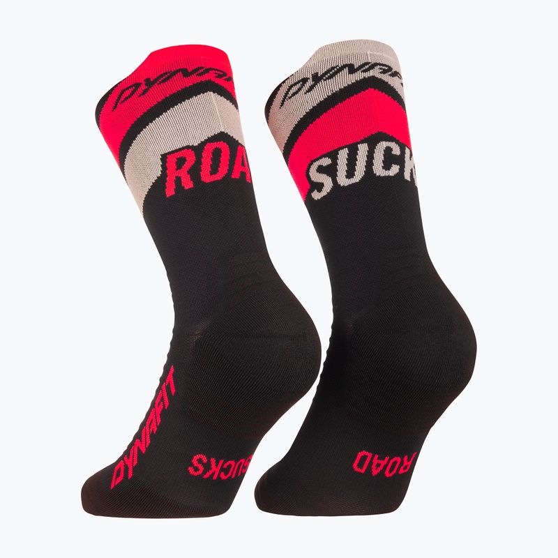 Șosete DYNAFIT Ultra Crew black out ultra coral/6A10 6