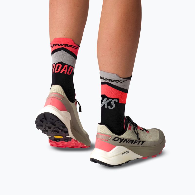 Șosete DYNAFIT Ultra Crew black out ultra coral/6A10 8