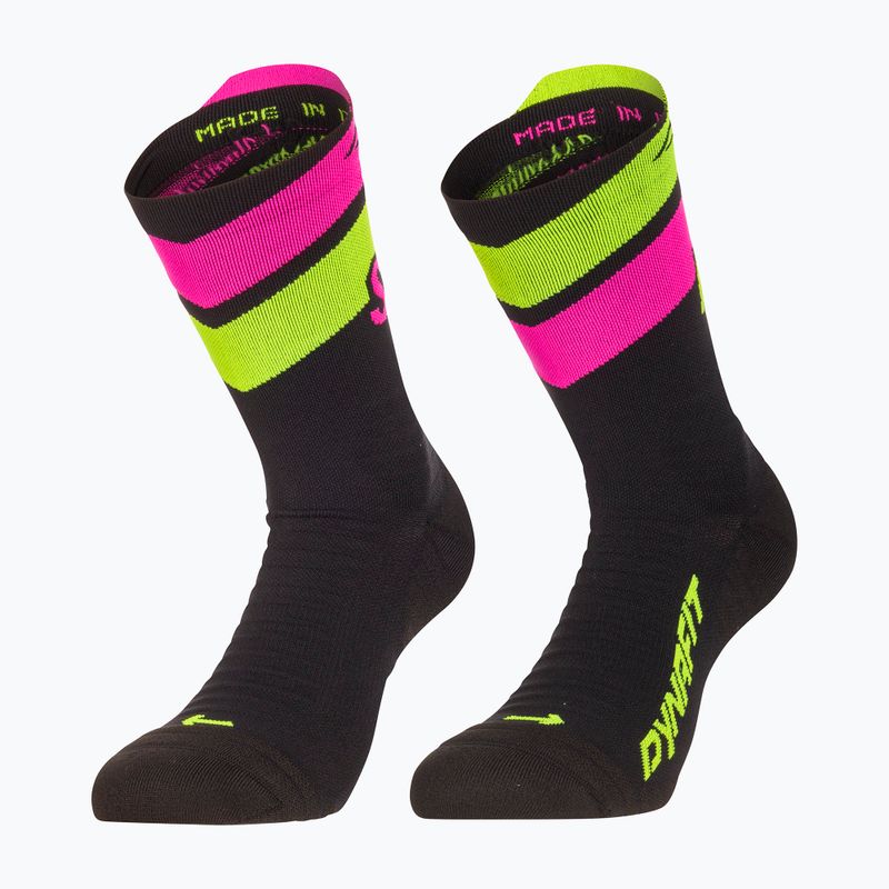 Șosete DYNAFIT Ultra Crew black out ultra yellow/5A30 5