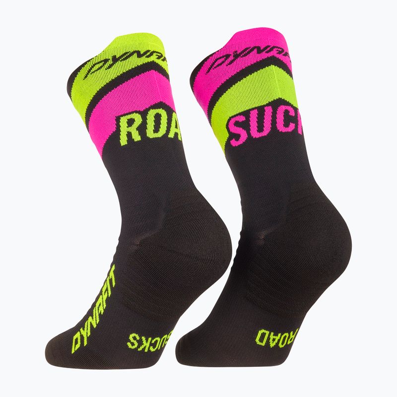 Șosete DYNAFIT Ultra Crew black out ultra yellow/5A30 6