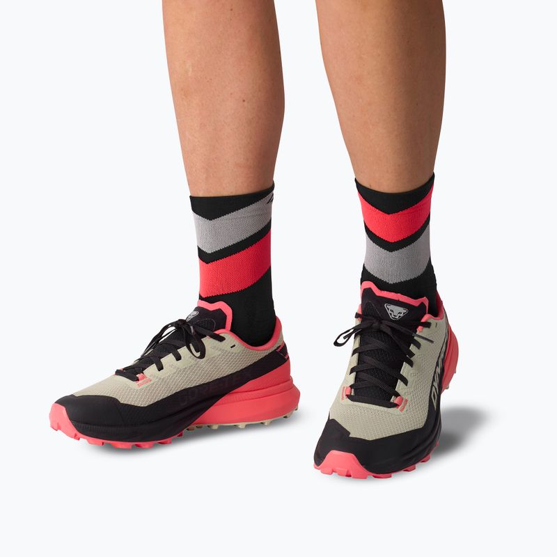 Șosete DYNAFIT Ultra Mid black out ultra coral/6A10 3