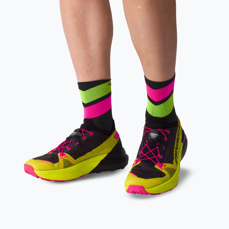 Șosete DYNAFIT Ultra Mid black out pink glo/6070 7