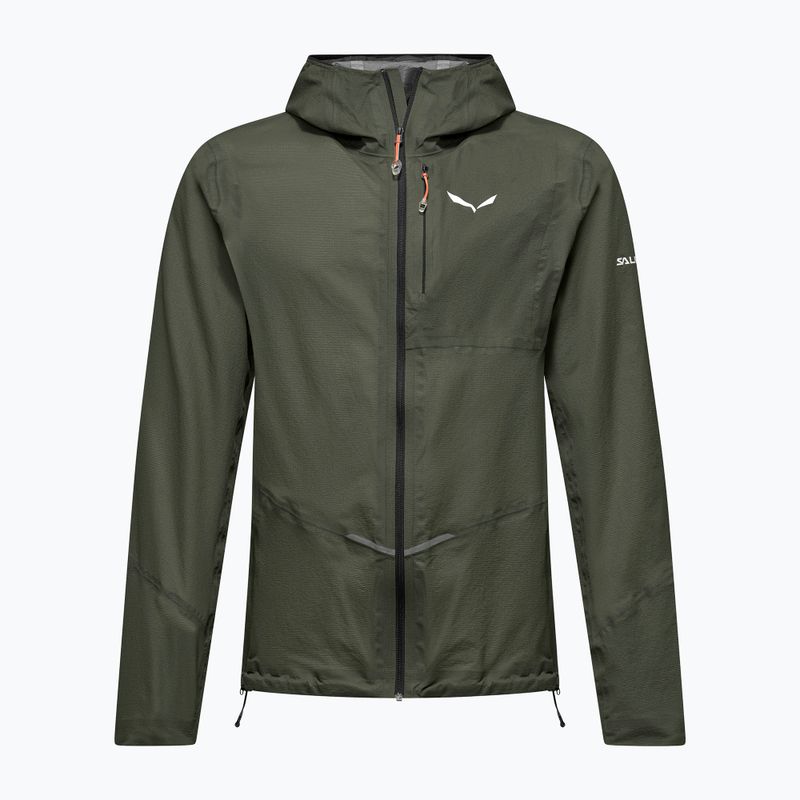 Geacă de ploaie pentru bărbați Salewa Pedroc 2 PTX 2.5 Light faded green 8
