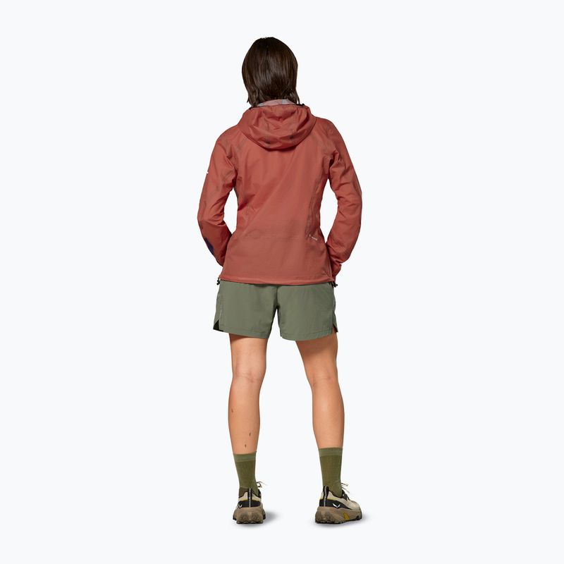 Geacă de ploaie damă Salewa Pedroc 2 PTX 2.5 Light etruscan red 3