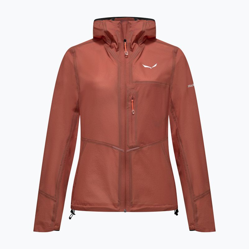 Geacă de ploaie damă Salewa Pedroc 2 PTX 2.5 Light etruscan red 9