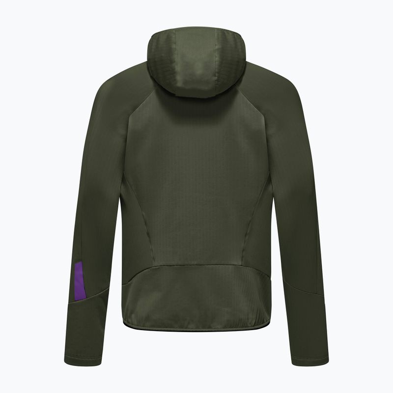 Geacă împotriva vântului pentru bărbați Salewa Pedroc PL 3 HD dark olive 2