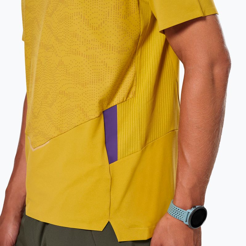 Tricou pentru bărbați Salewa Pedroc Tech Dry olive oil 4