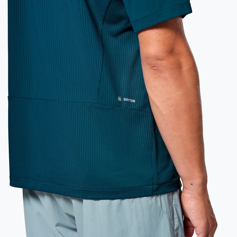 Tricou pentru bărbați Salewa Pedroc Dry Hyb pond blue 5