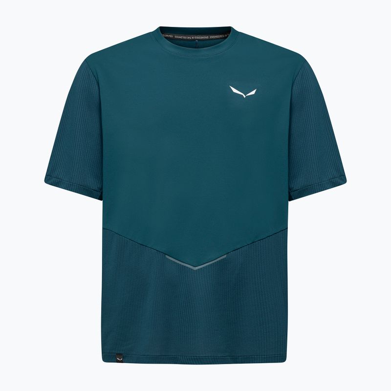 Tricou pentru bărbați Salewa Pedroc Dry Hyb pond blue 6