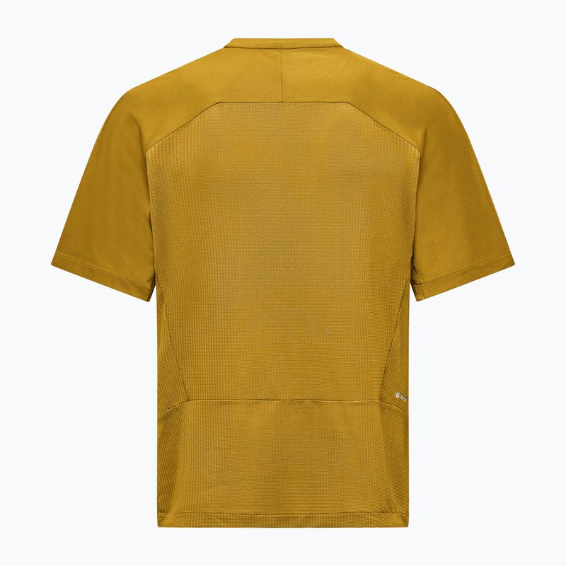 Tricou pentru bărbați Salewa Pedroc Dry Hyb olive oil 2