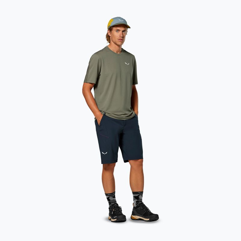 Tricou pentru bărbați Salewa Pedroc Dry Light faded green 2