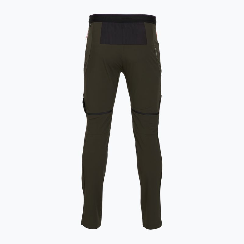 Pantaloni de trekking pentru bărbați Salewa Pedroc 3 DST 2IN1 dark olive 2