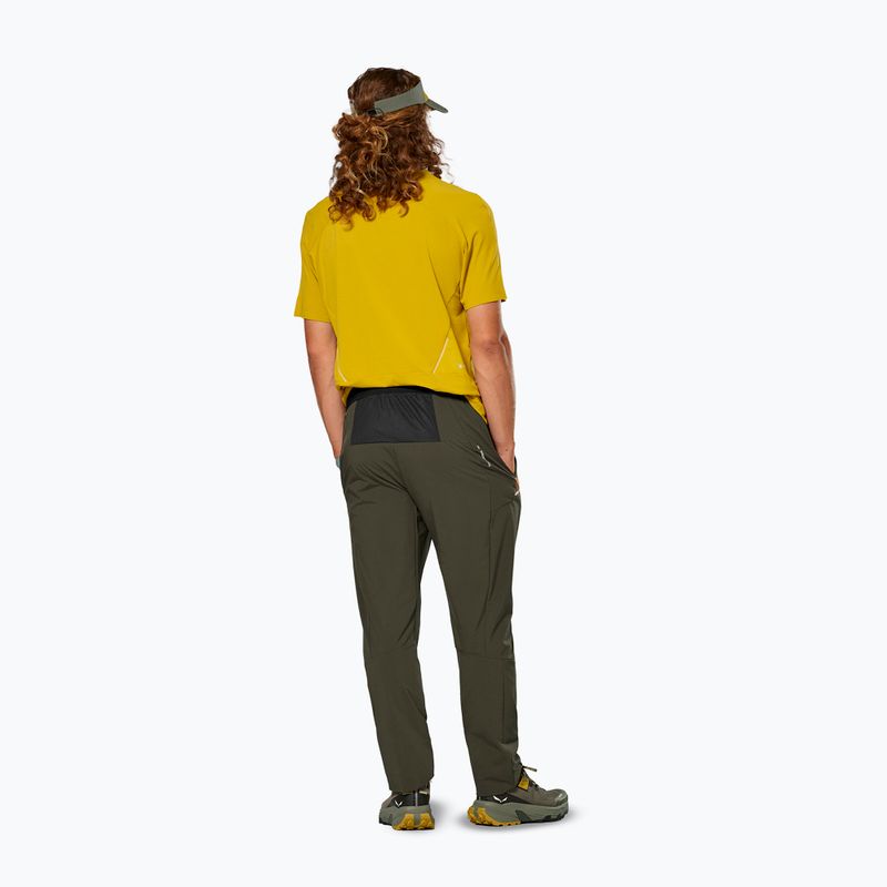 Pantaloni de trekking pentru bărbați Salewa Pedroc 5 DST dark olive 3
