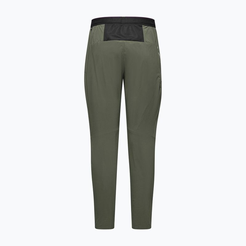 Pantaloni de trekking pentru femei Salewa Pedroc 3 DST Light faded green 2