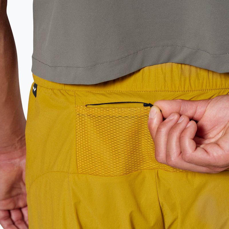 Pantaloni scurți de trekking pentru bărbați Salewa Pedroc DST 2IN1 olive oil int/0870 4