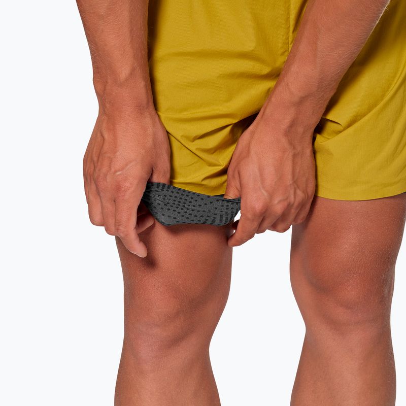 Pantaloni scurți de trekking pentru bărbați Salewa Pedroc DST 2IN1 olive oil int/0870 5