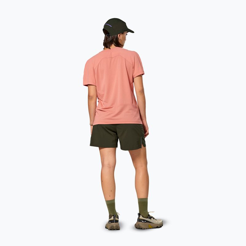 Pantaloni scurți de trekking pentru femei Salewa Pedroc DST Light dark olive 3