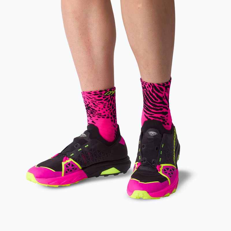 Șosete DYNAFIT Run Wild Mid pink glo/0910 5