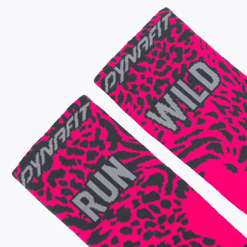 Șosete DYNAFIT Run Wild Crew pink glo 3