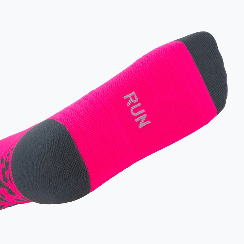 Șosete DYNAFIT Run Wild Crew pink glo 4