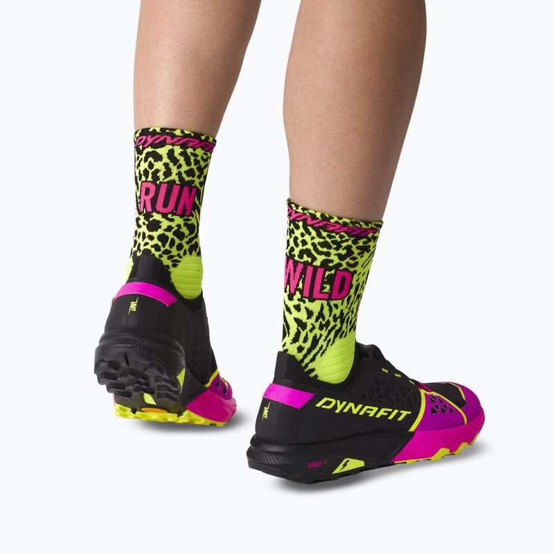 Șosete DYNAFIT Run Wild Crew ultra yellow 9