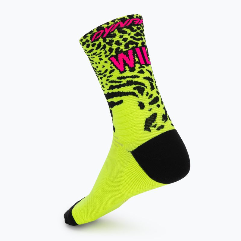 Șosete DYNAFIT Run Wild Crew ultra yellow 2