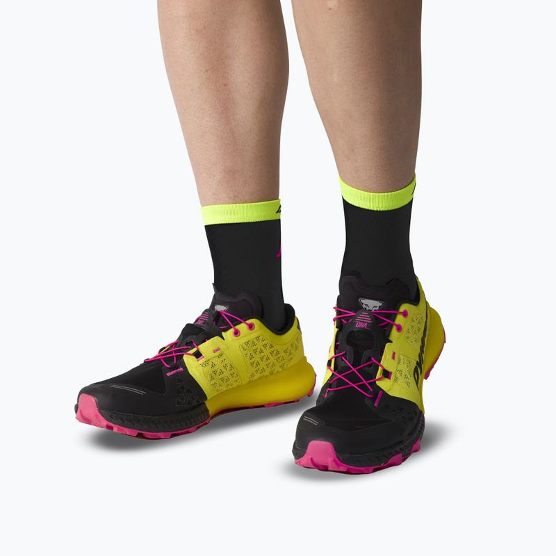 Șosete DYNAFIT Trail Mid black out ultra yellow/5A30 6