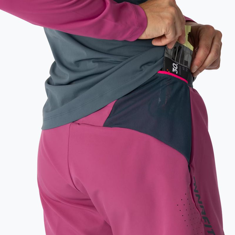 Pantaloni scurți de alergare pentru femei DYNAFIT Alpine Pro 2/1 magenta 5