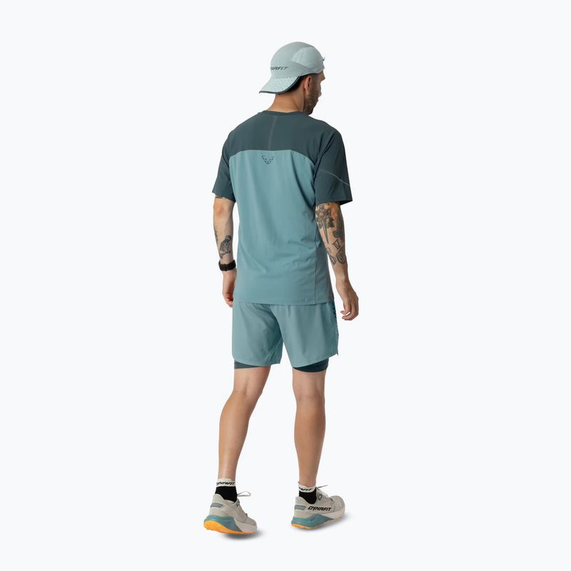 Pantaloni scurți de alergare pentru bărbați DYNAFIT Alpine Pro 2IN1 smoke blue 3