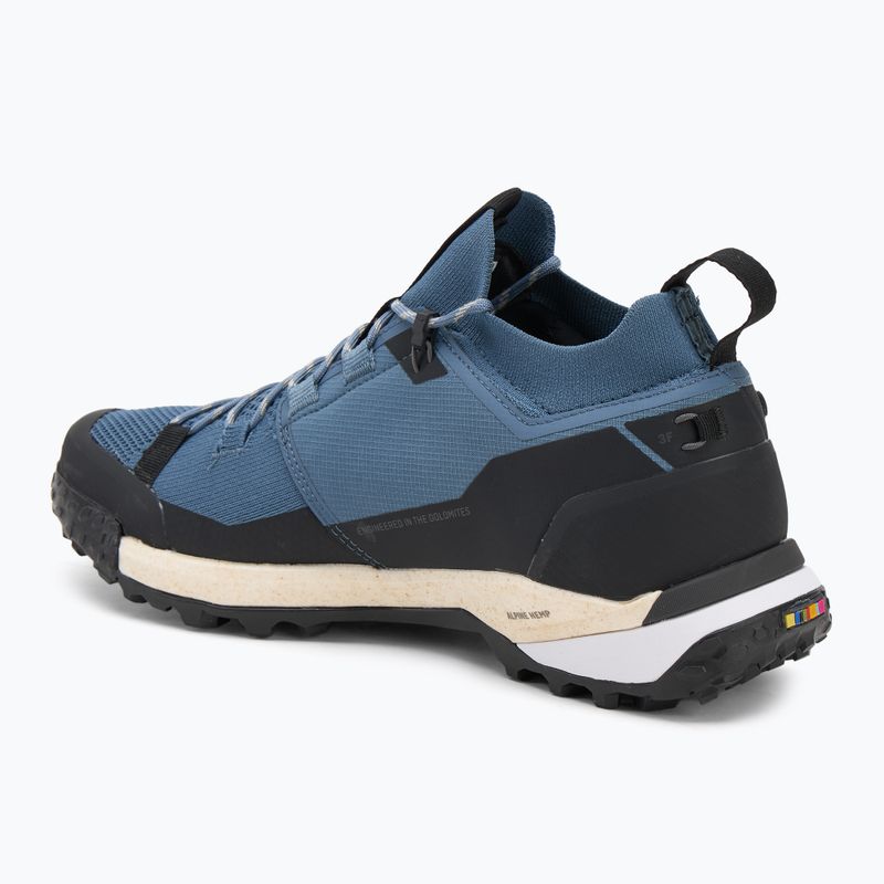 Încălțăminte de trekking pentru bărbați Salewa Puez 2 Knit Powertex java blue/black 3
