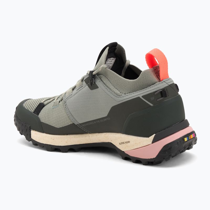 Încălțăminte de trekking pentru femei Salewa Puez 2 Knit Powertex shadow/dark olive 3