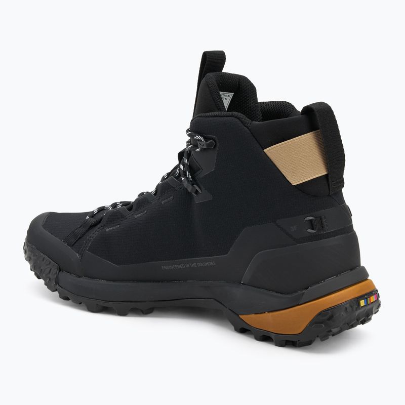 Încălțăminte trekking pentru bărbați Salewa Puez 2 Mid Ptx black/black 3