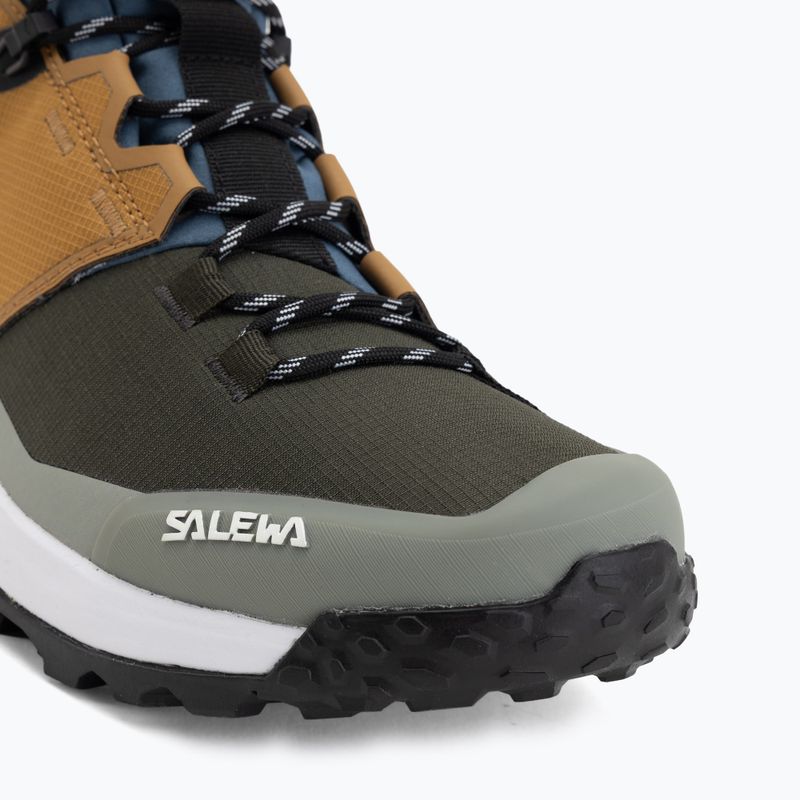Încălțăminte de trekking pentru bărbați Salewa Puez 2 Mid Ptx golden brown/shadow 7
