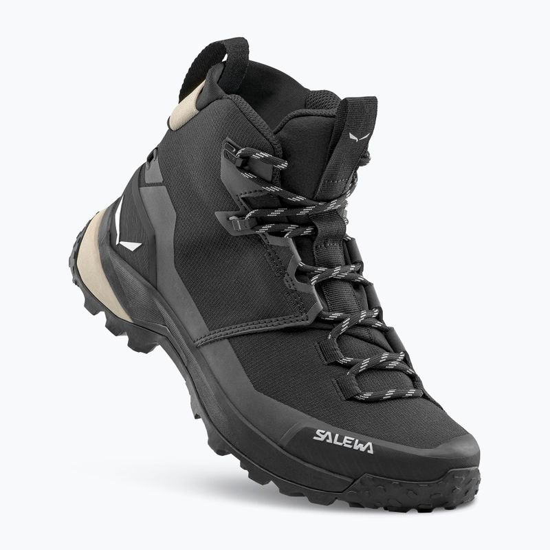 Încălțăminte trekking pentru femei Salewa Puez 2 Mid Ptx black/black 3