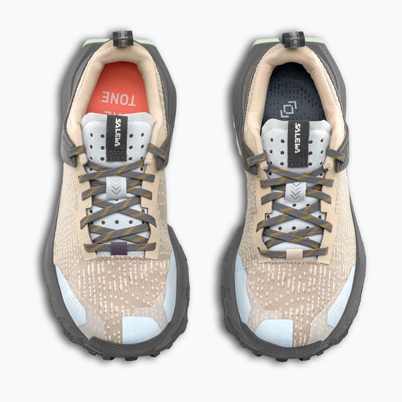 Încălțăminte de trekking pentru femei Salewa Pedroc 2 oatmeal/onyx 4