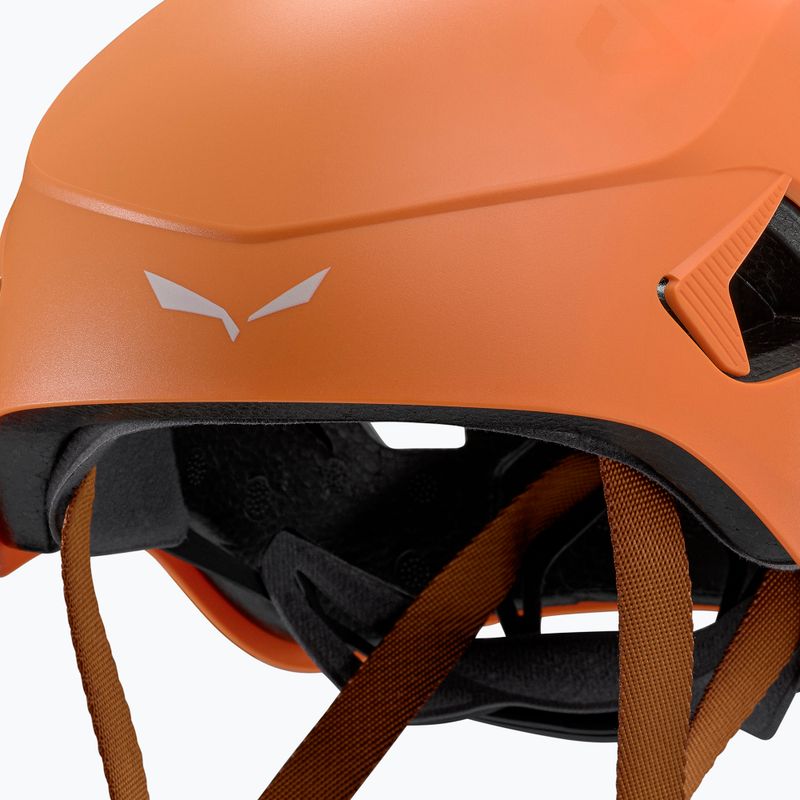 Cască de alpinism Salewa Pura 2.0 turmeric 2