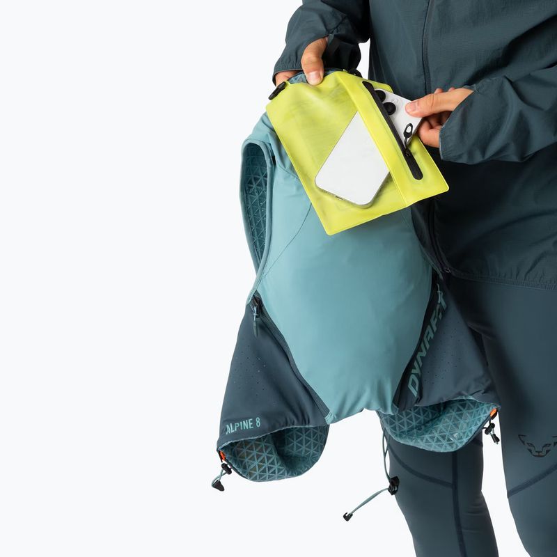 Vestă de alergare DYNAFIT Alpine 8 Vest smoke blue/cinder 11