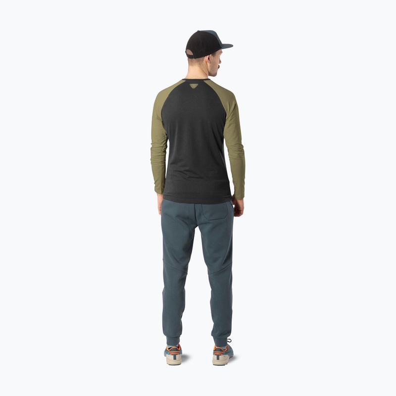 Longsleeve de alergare pentru bărbați DYNAFIT 24/7 military green/0910 3