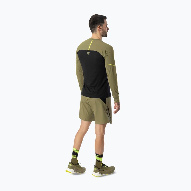 Longsleeve de alergare pentru bărbați DYNAFIT Alpine Pro military green/0910 3