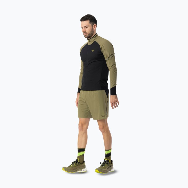 Pantaloni scurți de alergare pentru bărbați DYNAFIT Alpine Pro 2IN1 military green 2