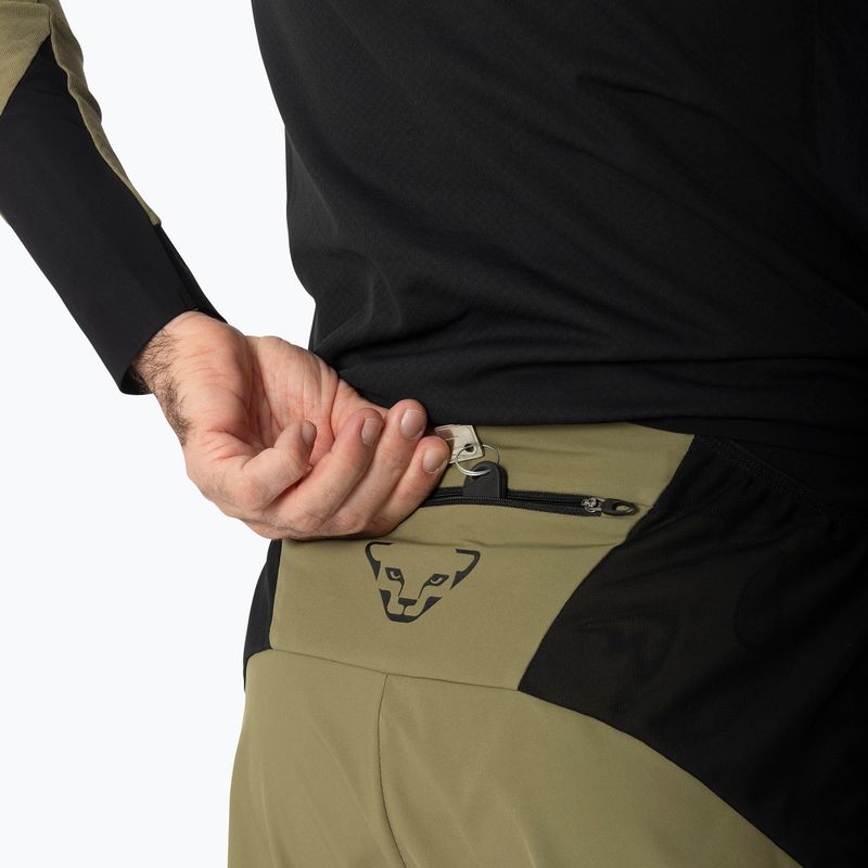 Pantaloni scurți de alergare pentru bărbați DYNAFIT Alpine Pro 2IN1 military green 6