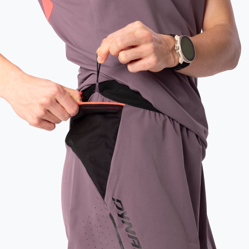 Pantaloni scurți de alergare pentru femei DYNAFIT Alpine Pro 2IN1 ephemera 6